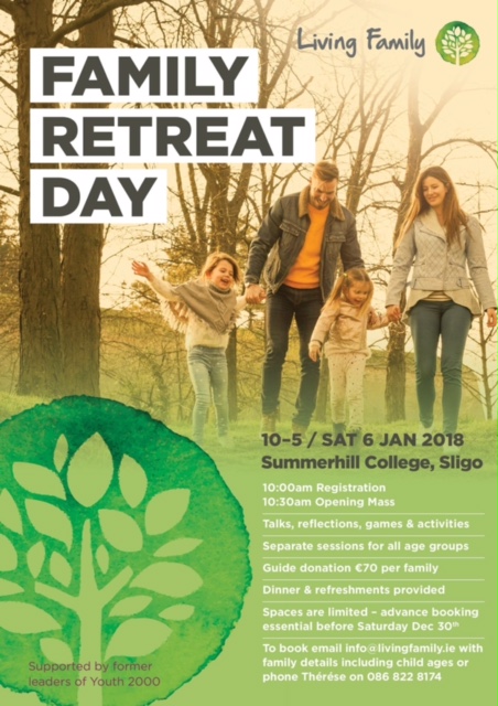 Living Family Retreat Day | Elphin Diocesan Website