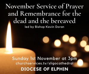November Service of Prayer and Remembrance for the Dead @ Sligo Cathedral